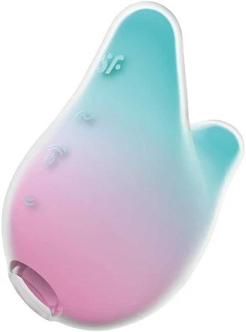 SATISFYER - MERMAID VIBES STIMULATOR - VIBRATOR MINT AND PINK