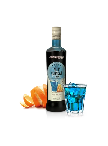 Sirupas MĖLYNO CURACAO (700 ml.)