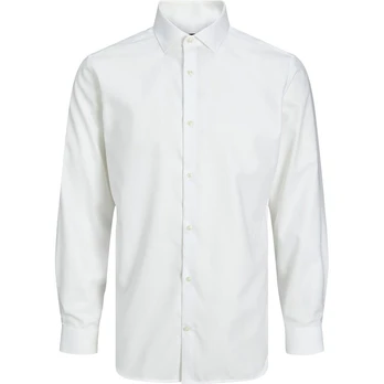 Marškiniai vyrams, Balta, JPRBLAPARKER SHIRT L/S