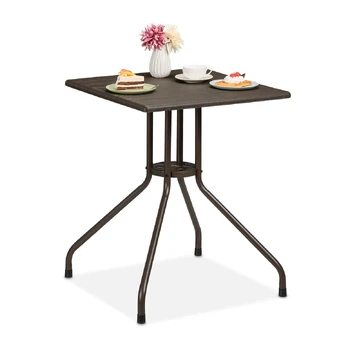 Kodustaar Sodo stalas, 75x61x61 cm, rudas