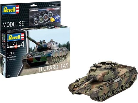 Revell - Leopard 1A5 dovanų komplektas, 1/35, 63320