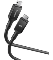 Spigen Essential USB C to USB C 100W Cable, juodas EB10020CC