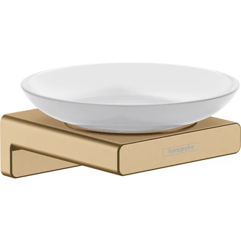 Sieninis muilo laikiklis AddStoris, brushed bronze, 41746140