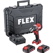 Akumuliatorinis suktuvas-gręžtuvas FLEX DD 2G LD, 18 V, 2500 mAh kaina