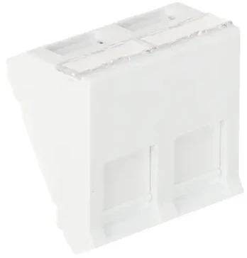 GNIAZDO MODULARNE KEYSTONE KĄTOWE SXF-M-2-45-WH-U SOLARIX