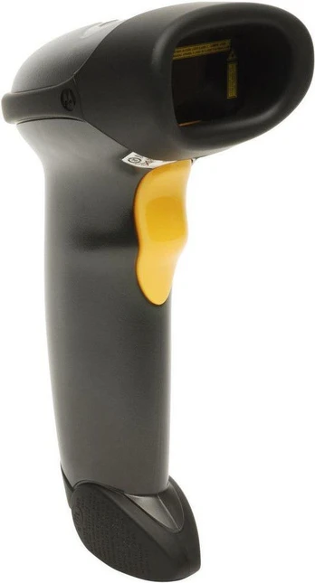 Brūkšninių kodų skaitytuvas Zebra LS2208-SR20007R-UR Barcode Reader Black, rankinis