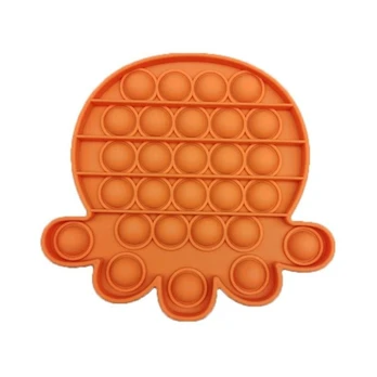 Naujiena! Push Pop it Bubble silikoninis žaislas Aštuonkojis
