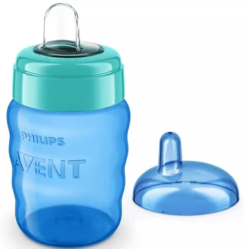 Puodelis su snapeliu Philips Avent, 9 mėn., plastikas