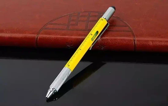 GM DIY rašiklis 6in1 GELTONAS