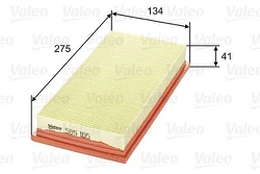 Oro filtras VALEO 585165 kaina