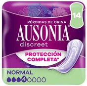 Ausonia DISCREET normal incontinence pads 14 u kaina