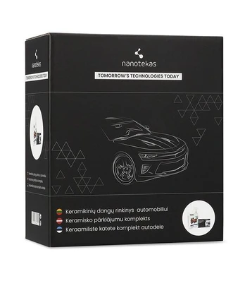 Keramikinių dangų rinkinys automobiliui