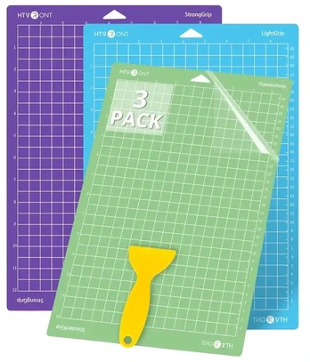 HTVRONT Cutting Mat 34.8 cm x 37 cm (Multicolor)