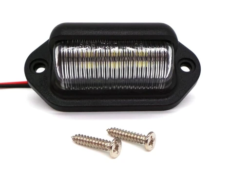 LED valstybinio numerio ženklo žibintas 24V 350lm, universalus