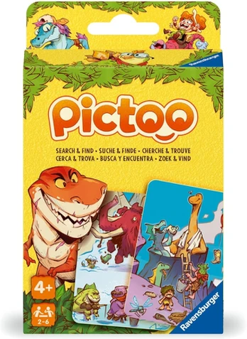 Ravensburger Pictoo Card Game: Dino