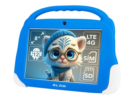 Tablet KidsTAB8 4G BLOW 4/64GB blue + case
