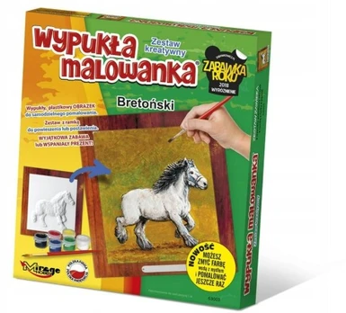 3d reljefinis arklys Bretonas piešimo rinkinys