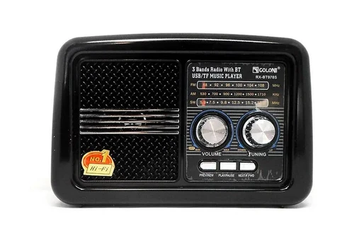 Radijas su saulės panele ir Bluetooth