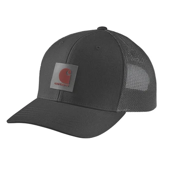 Carhartt Rugged Flex Twill Mesh-Back Black Beisbolo kepurė