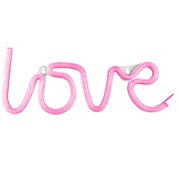 LED apšvietimas // New Arrival // ZD79B Neon led napis love