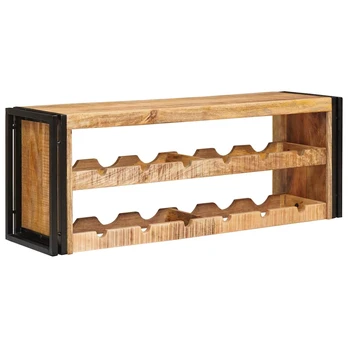 Vyno stovas Ruda 100 x 45 x 33 cm Kietas Rupus Mangų Medis