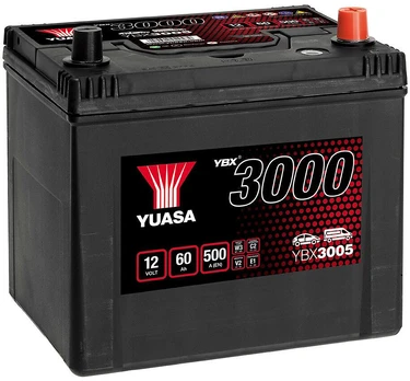 YUASA YBX3005 60AH 500A