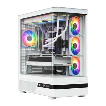 MODECOM PC CASE VOLCANO AQ 100 ARGB MIDI Baltas