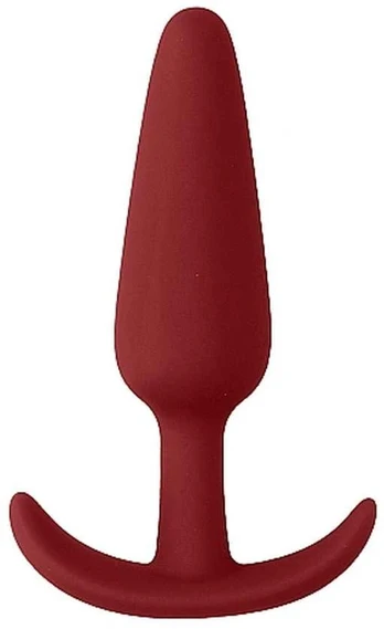 Shots Nexus Slim Beginner Silicone Plug - Compact Analogue Model, Juodas