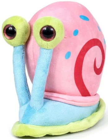 Nickelodeon Play By Play Squarepants - Pliušinis žaislas Gary 30cm