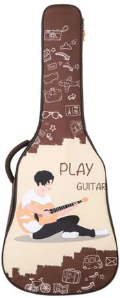 Dėklas akustinei gitarai Hard Bag B-1913-41 Coffee