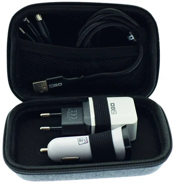 2GO 2GO Reise-Set All in One 3-tlg. USB Kabelis + Ladegerät