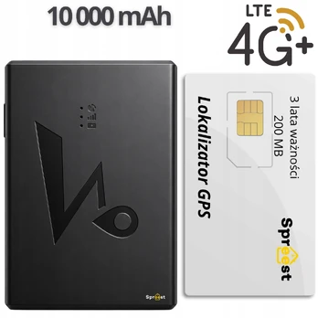 GPS 4G transporto priemonių lokatorius Spreest Q16 10000mAh