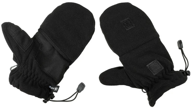 MFH Fleece Gloves with Pull Loops Flisinės pirštinės