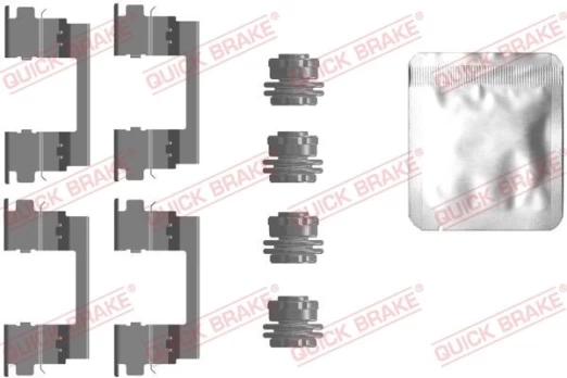 QUICK BRAKE QB109-0096 Brake pad fitting kit