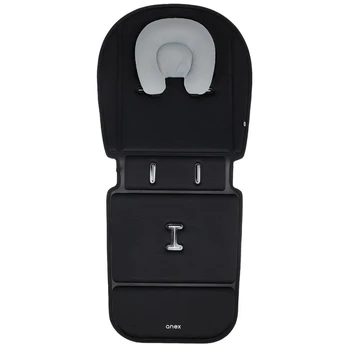 ANEX vežimėlio sėdynės paklotas, grey/black, sl 01
