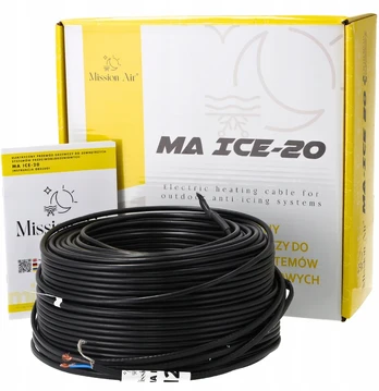 Devi Šildymo kabelis nuo apledėjimo MA ICE-20W/M 3400W 170M