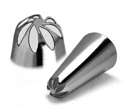 Dekoravimo antgalis "gėlė" 8mm, konditerinis