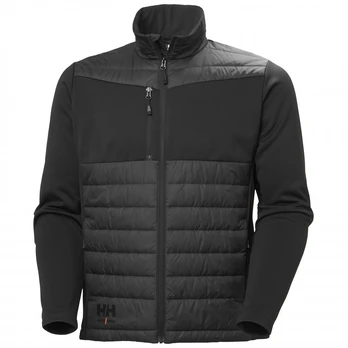 Spring–autumn jacket Oxford Hybrid, black L, Helly Hansen Workwear