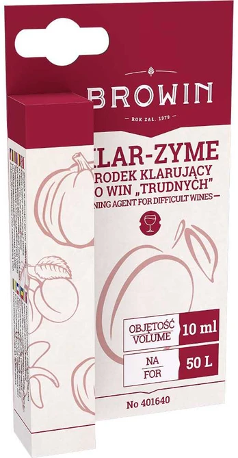 Vyno skaidriklis BROWIN 10ml/50 litrams