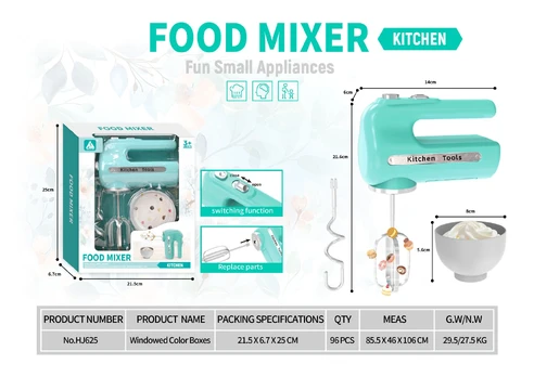 Mixer with Spinning Function + Accessories