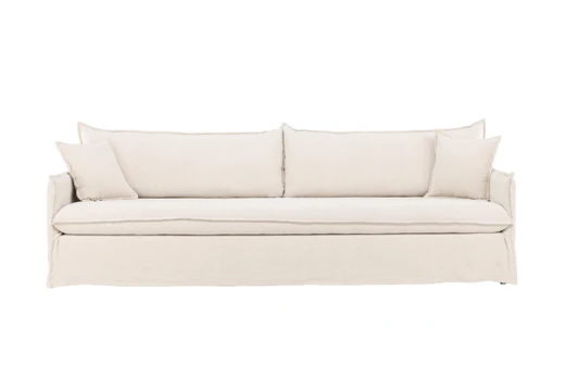 Nova 4-seat Sofa - Beige Linen /