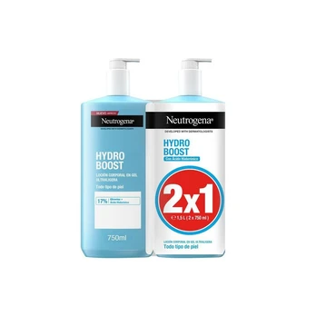 Neutrogena HYDRO BOOST body gel lotion pack 2 x 750 ml
