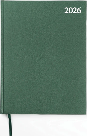 Kalendorius STANDARD 2026, PVC, A4, žalia (Baltic)
