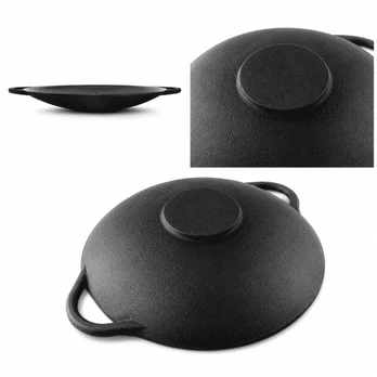 Ketaus sadžas 450 mm su plokščiu dugnu