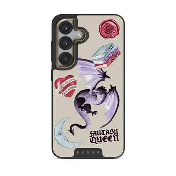 Plot Twister - Samsung Galaxy S25 Case, Elite Dark (Magnetic) / Gold
