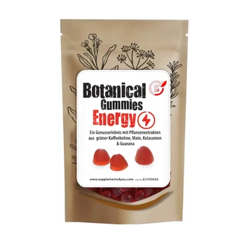 Veganiški guminukai ENERGY BOTANICAL GUMMIES