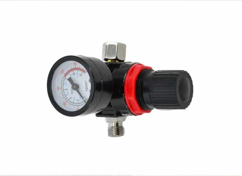 AW-Tools AWTOOLS REDUKTOR + MANOMETR 1/4"