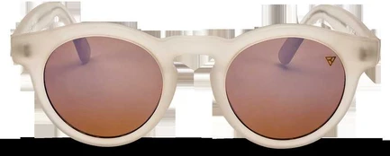 Tesla Light Eyewear modelis 001 WH - mirror mėlynas reflection