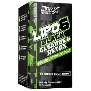 Nutrex Lipo 6 Black Cleanse & Detox 60 kaps.