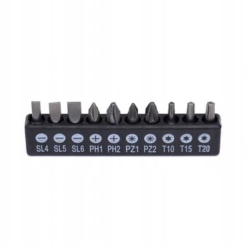 16 elementų bitų ir adapterių rinkinys